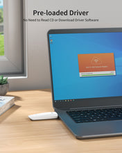 Load image into Gallery viewer, ioGiant AX1800 USB WiFi 6 Adapter Easy Setup on Windows 11 and 10 with Preloaded Driver No Need to Read CD or Download Driver Software